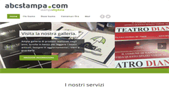 Desktop Screenshot of abcstampa.com
